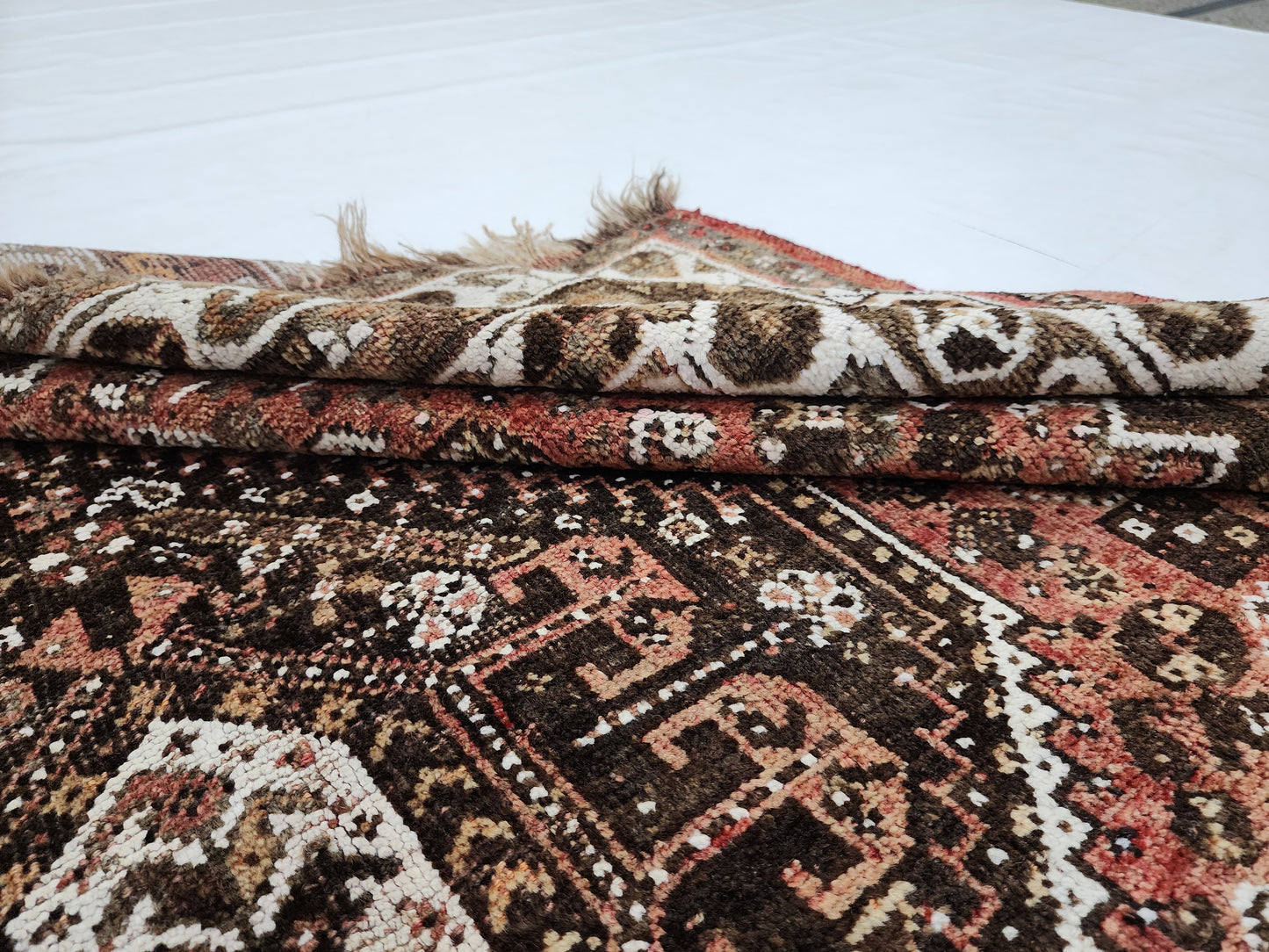 Vintage Persian Qashqai Rug | Hand-Knotted Tribal Art (3' x 5')