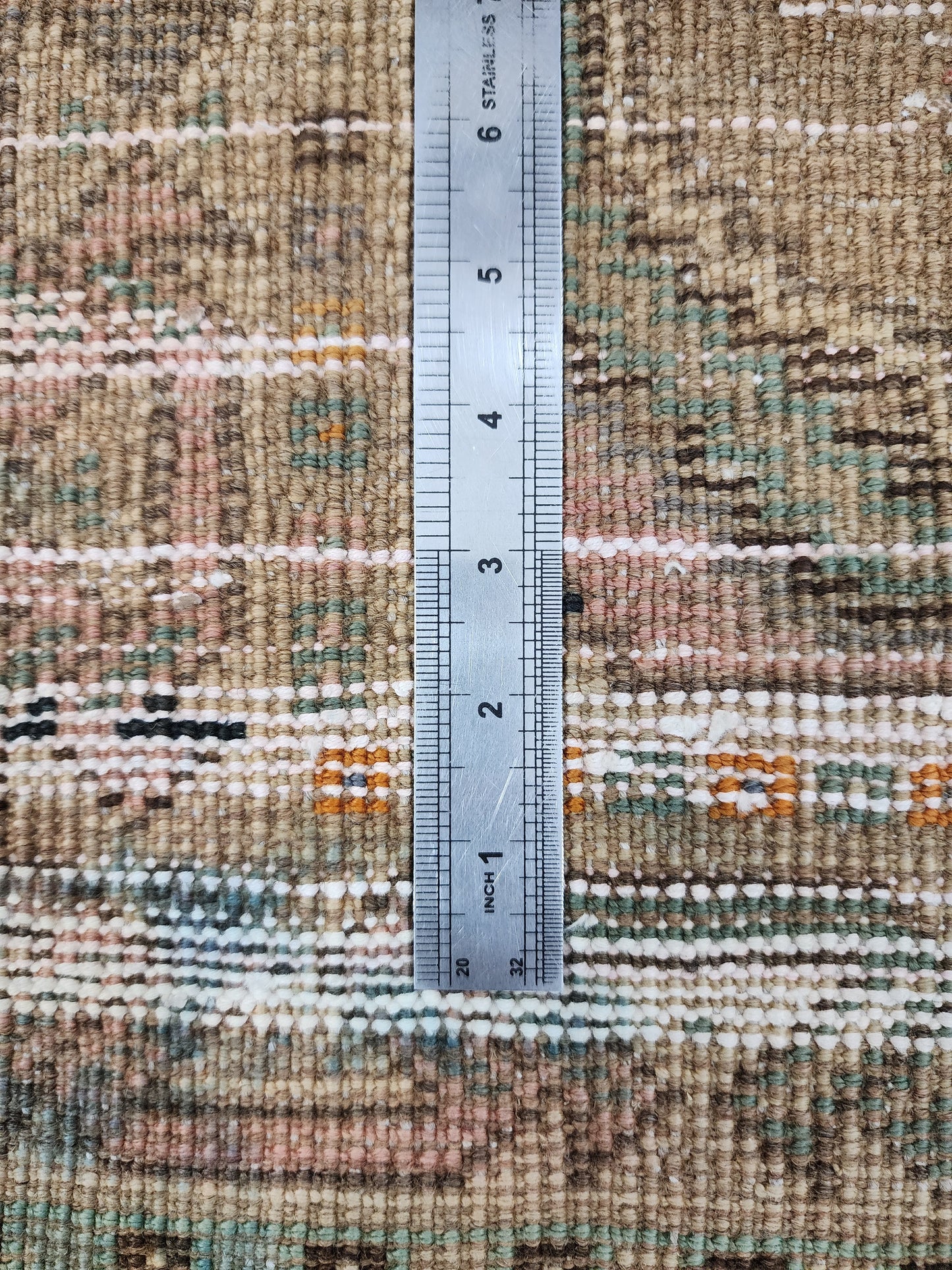 Desert Horizon: Antique Hand-Knotted Qashqai Tribal Rug