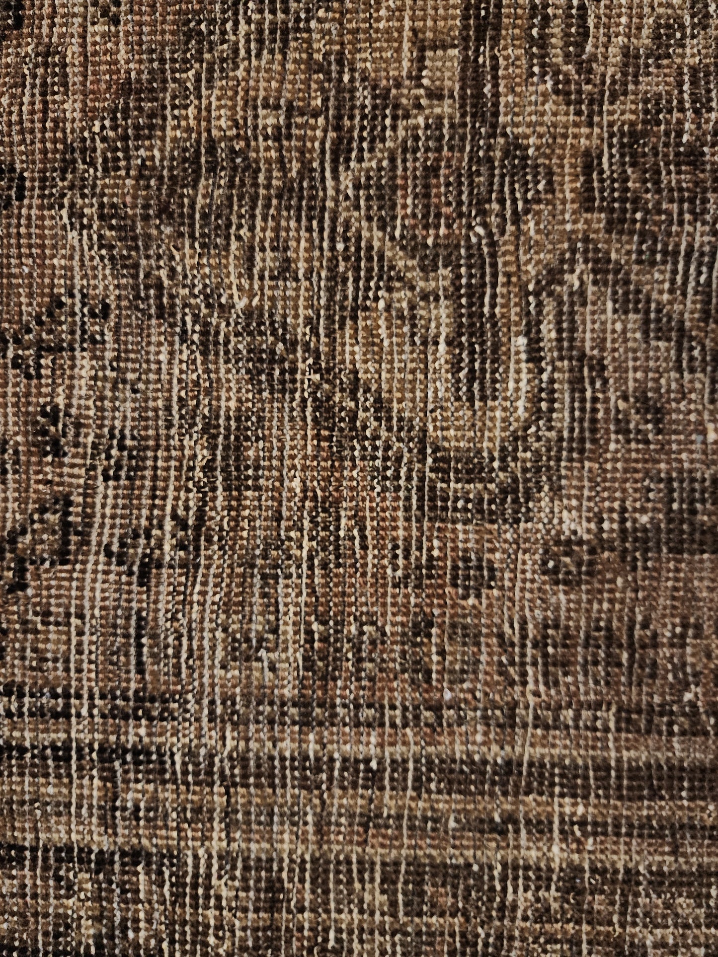 Timeless Nomad: Antique Earth-Tone Qashgai Runner