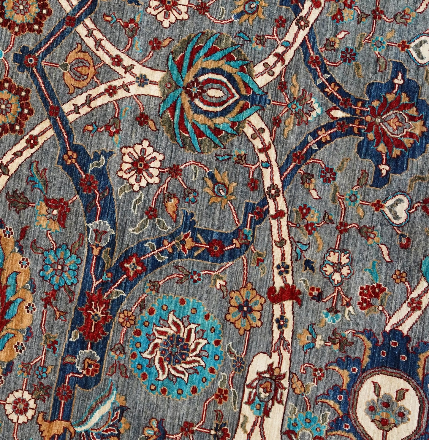 Ariana Hand-Knotted Afghan Wool Rug - 9ft x 12ft